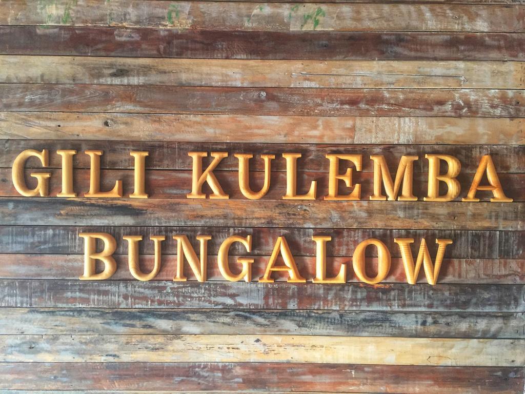 Gili Kulemba Bungalow Gili Trawangan Exterior photo